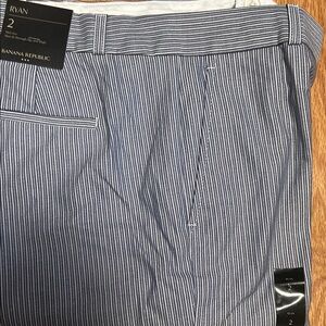 Banana Republic Navy Striped pants for women